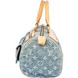 Louis Vuitton Denim Monogram Neo Speedy 30 Handbag