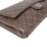 Chanel Quilted Caviar Leather Single Flap Shoulder Bag