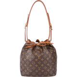 Louis Vuitton Canvas Monogram Sac Noe Petit Shoulder Bag