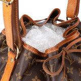 Louis Vuitton Canvas Monogram Sac Noe Petit Shoulder Bag