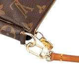 Louis Vuitton Canvas Monogram Pochette Accessoire Handbag