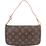 Louis Vuitton Canvas Monogram Pochette Accessoire Handbag
