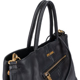 Prada Black Calf Leather City Handbag