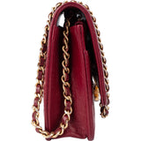 Chanel Quilted Goatskin Wallet On Chain Crossbody Bag