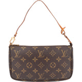 Louis Vuitton Canvas Monogram Pochette Accessoire Handbag