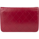 Chanel Quilted Goatskin Wallet On Chain Crossbody Bag