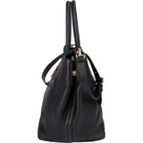 Prada Black Calf Leather City Handbag