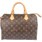 Louis Vuitton Canvas Monogram Speedy 30 Handbag