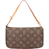 Louis Vuitton Canvas Monogram Pochette Accessoire Handbag