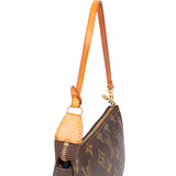Louis Vuitton Canvas Monogram Pochette Accessoire Handbag