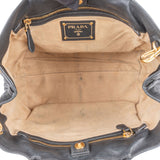 Prada Black Calf Leather City Handbag