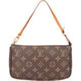Louis Vuitton Canvas Monogram Pochette Accessoire Handbag