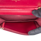Chanel Quilted Goatskin Wallet On Chain Crossbody Bag