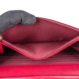 Chanel Quilted Goatskin Wallet On Chain Crossbody Bag