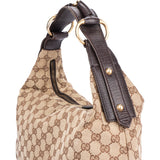 Gucci GG Monogram Horsebit Handbag