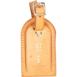 Louis Vuitton Vachetta Leather Luggage Tags