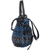 Prada Tricolor Braided Leather City Handbag