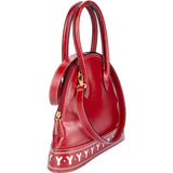 Yves Saint Laurent Red Y Leather Mini Handbag