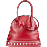 Yves Saint Laurent Red Y Leather Mini Handbag