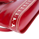 Yves Saint Laurent Red Y Leather Mini Handbag