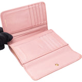 Miu Miu Quilted Leather Crystal Wallet