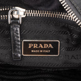 Prada Nylon Oblique Hobo Bag