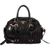 Prada Quilted Leather City Handbag