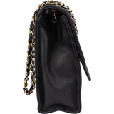 Chanel Quilted Lambskin CC Single Flap Crossbody Bag