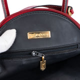 Yves Saint Laurent Red Y Leather Mini Handbag