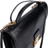 Louis Vuitton Noir Epi Leather Monceau Handbag