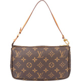 Louis Vuitton Canvas Monogram Pochette Accessoire Handbag