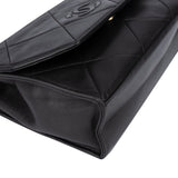 Chanel Quilted Lambskin CC Single Flap Crossbody Bag