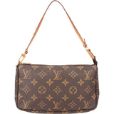 Louis Vuitton Canvas Monogram Pochette Accessoire Handbag