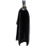 Louis Vuitton Noir Epi Leather Monceau Handbag - vintageandkickz