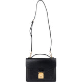 Louis Vuitton Noir Epi Leather Monceau Handbag
