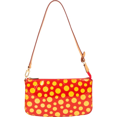 Louis Vuitton Limited Yayoi Kusama NM Pochette Accessoire Shoulder Bag