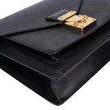 Louis Vuitton Noir Epi Leather Monceau Handbag