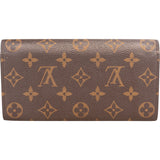 Louis Vuitton Canvas Monogram Emilie Wallet