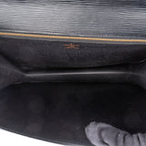 Louis Vuitton Noir Epi Leather Monceau Handbag