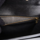 Louis Vuitton Noir Epi Leather Monceau Handbag