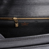 Louis Vuitton Noir Epi Leather Monceau Handbag - vintageandkickz