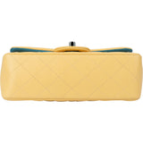 Chanel Quilted Lambskin Single Flap Crossbody Bag