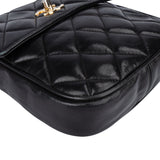 Chanel Quilted Lambskin Single Flap Crossbody Bag