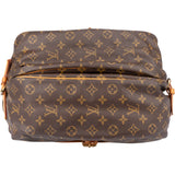 Louis Vuitton Canvas Monogram Saumur 35 Crossbody Bag