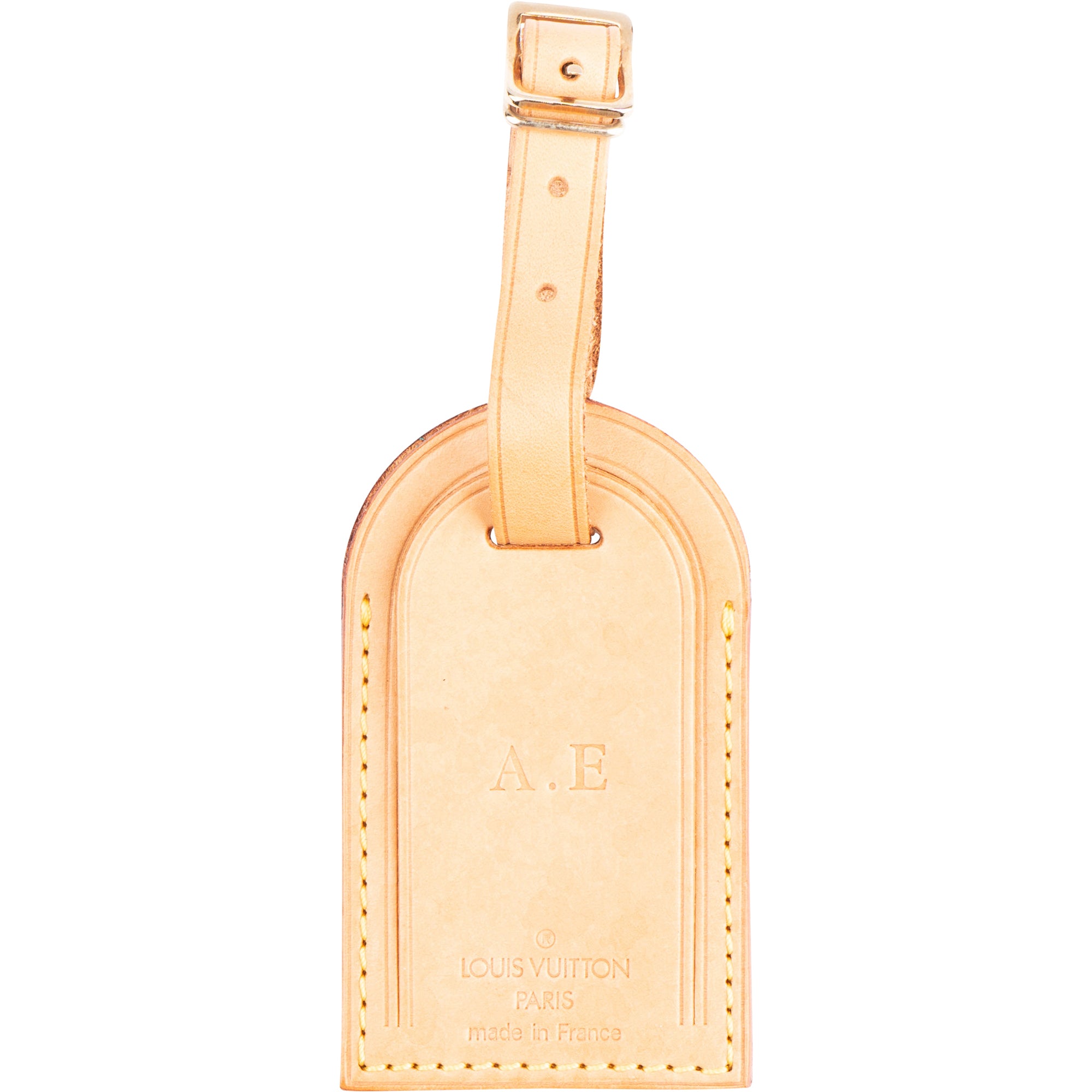 Louis Vuitton Vachetta Leather Luggage Tags