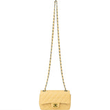 Chanel Quilted Lambskin Single Flap Crossbody Bag