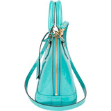 Louis Vuitton Turquoise Vernis Monogram USA Alma BB Handbag