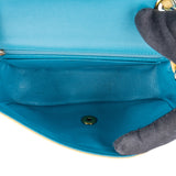 Chanel Quilted Lambskin Single Flap Crossbody Bag