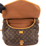 Louis Vuitton Canvas Monogram Saumur 35 Crossbody Bag