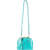 Louis Vuitton Turquoise Vernis Monogram USA Alma BB Handbag